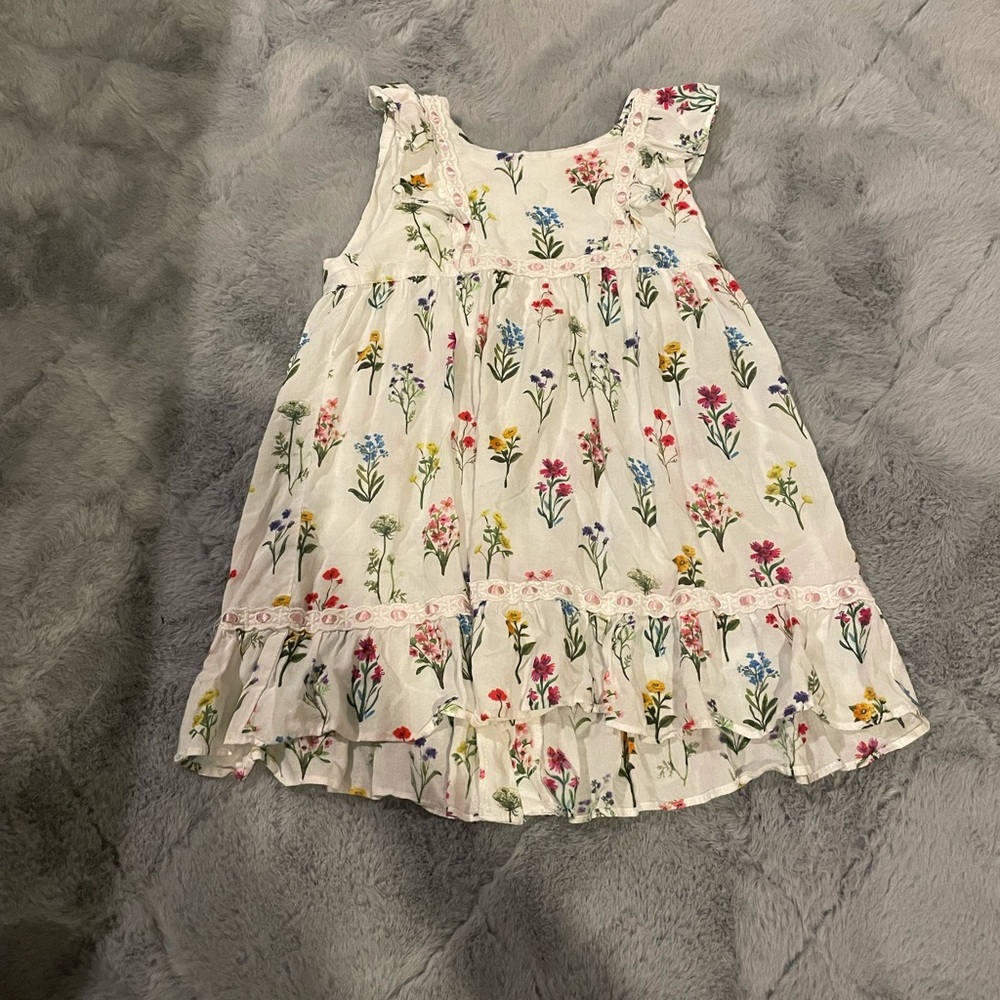 Hatley Toddler Floral Printed Babydoll Dress